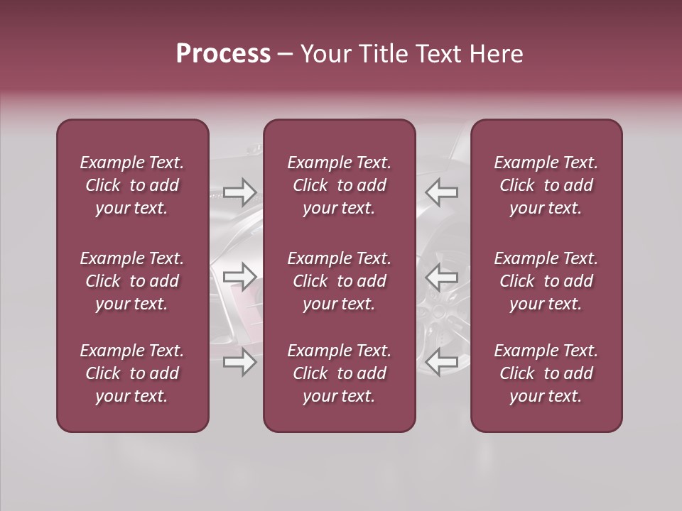 Electric Car Auto Project PowerPoint Template