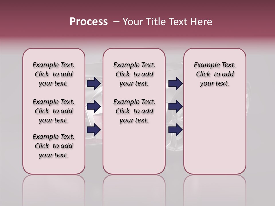 Electric Car Auto Project PowerPoint Template