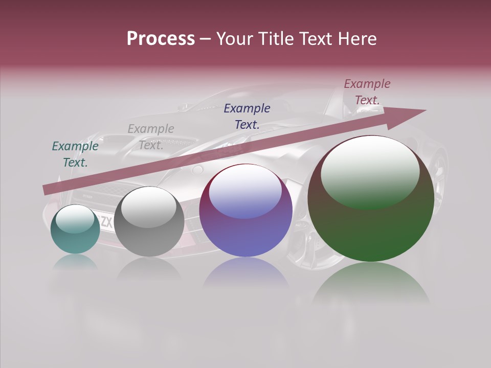 Electric Car Auto Project PowerPoint Template