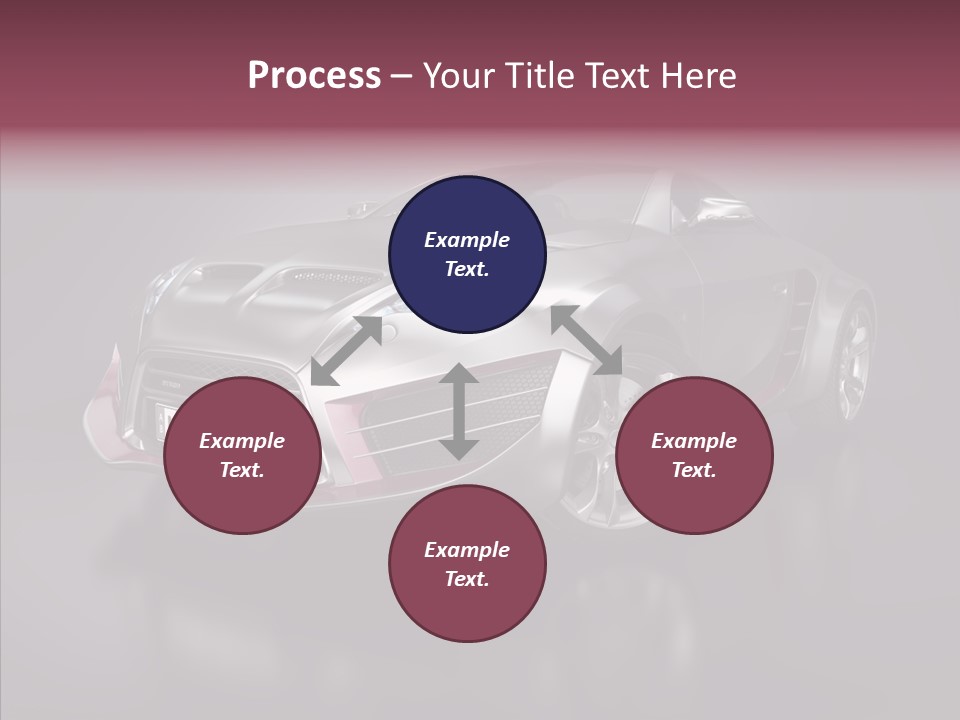 Electric Car Auto Project PowerPoint Template