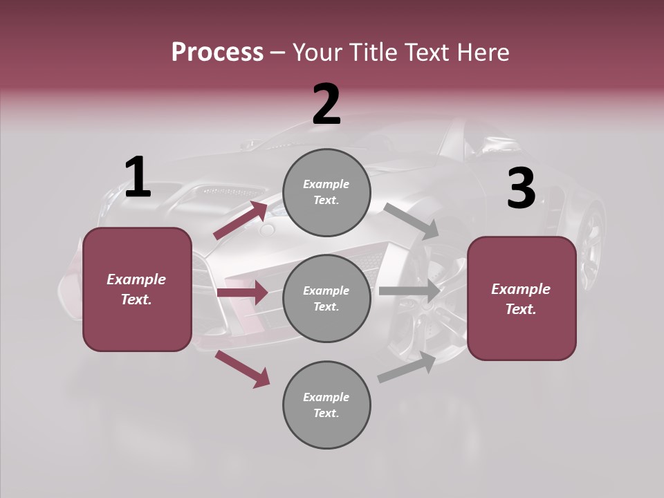 Electric Car Auto Project PowerPoint Template