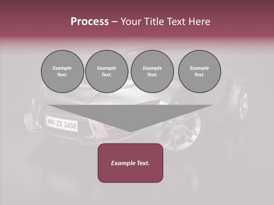 Electric Car Auto Project PowerPoint Template