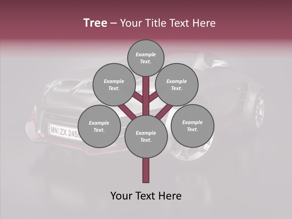Electric Car Auto Project PowerPoint Template