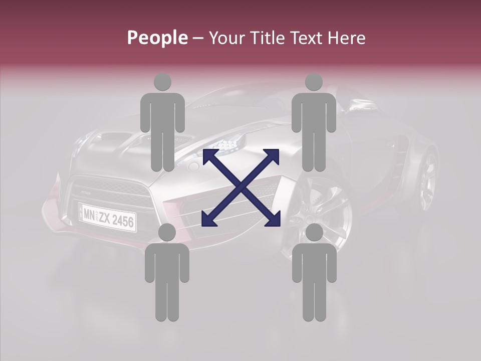 Electric Car Auto Project PowerPoint Template