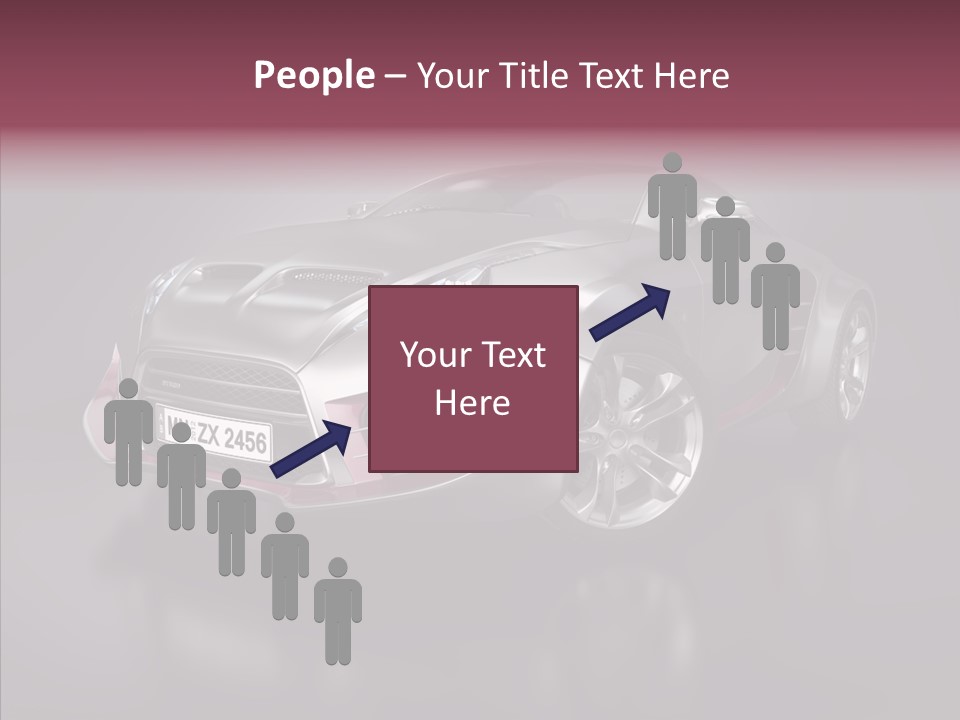 Electric Car Auto Project PowerPoint Template