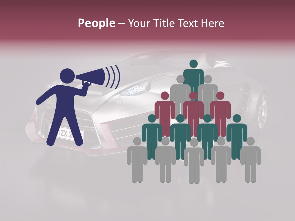 Electric Car Auto Project PowerPoint Template