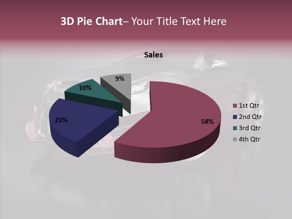 Electric Car Auto Project PowerPoint Template