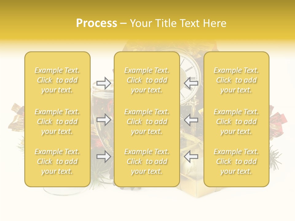 Wine Christmas Ball PowerPoint Template