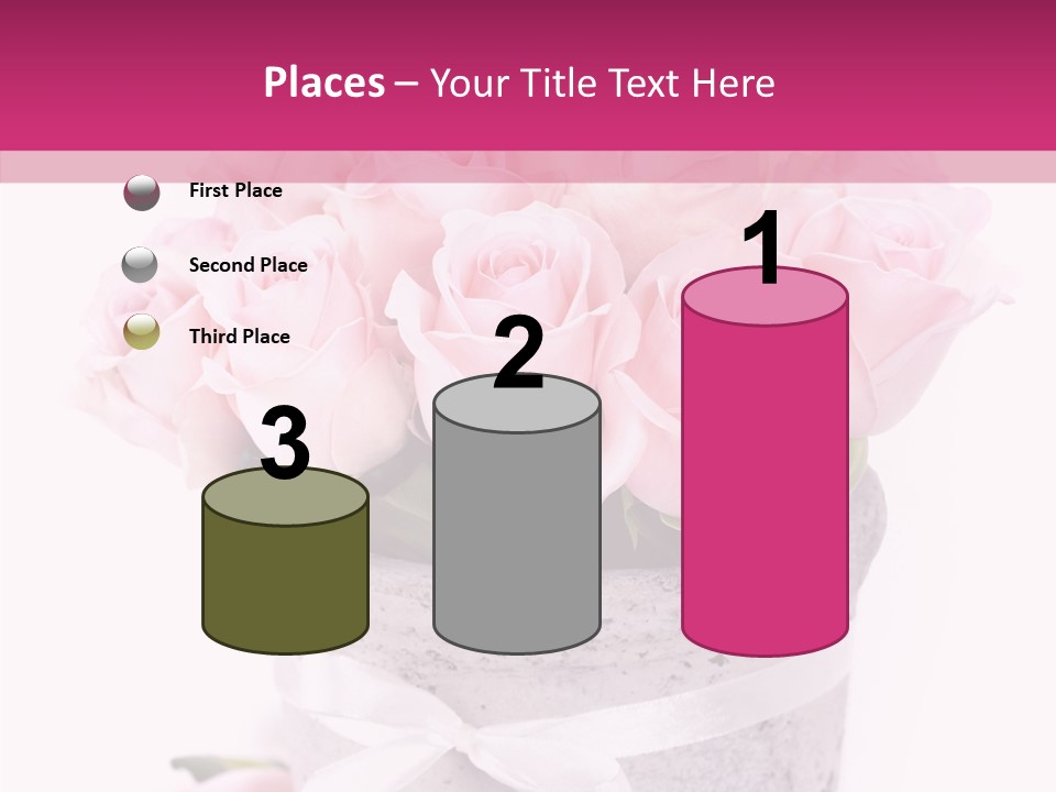 Bouquet Petal Flower PowerPoint Template