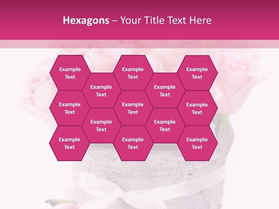 Bouquet Petal Flower PowerPoint Template