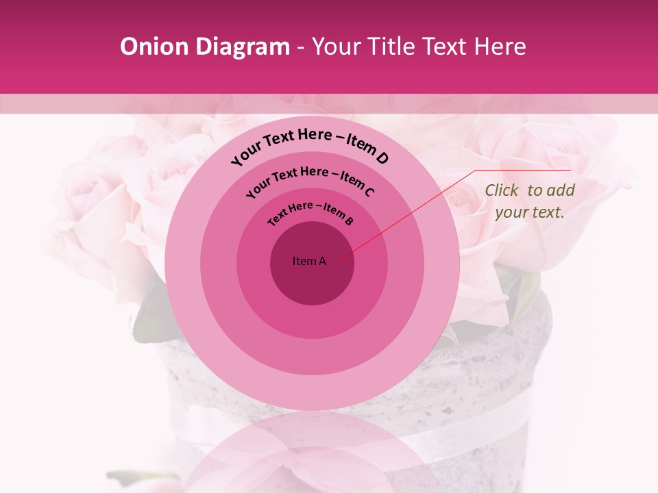 Bouquet Petal Flower PowerPoint Template