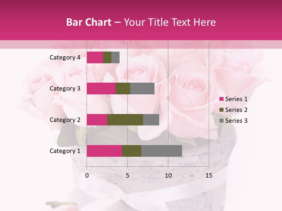 Bouquet Petal Flower PowerPoint Template