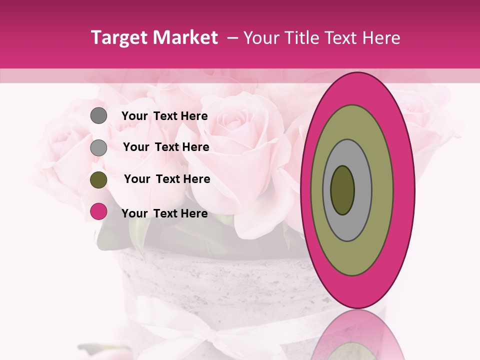 Bouquet Petal Flower PowerPoint Template