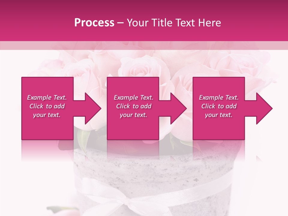 Bouquet Petal Flower PowerPoint Template