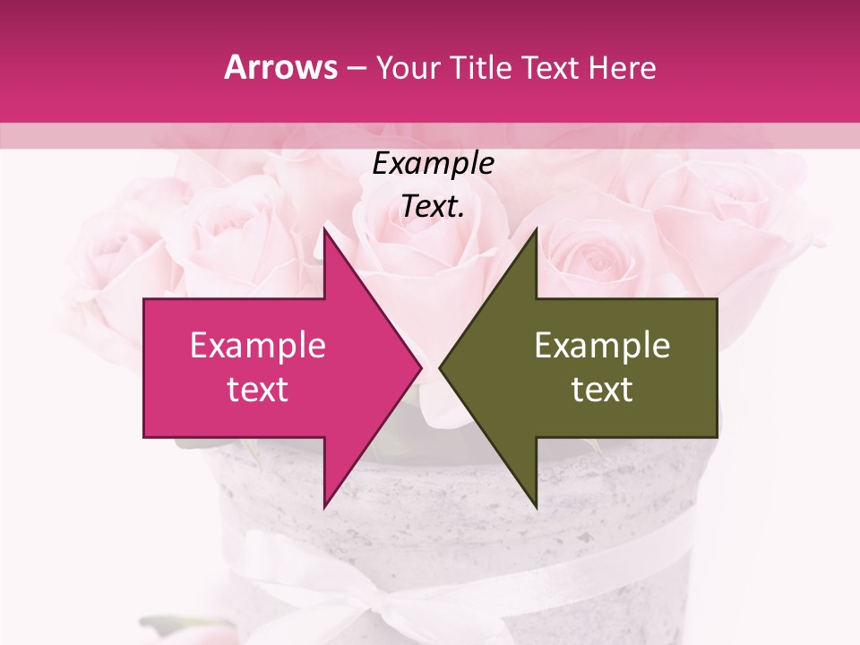 Bouquet Petal Flower PowerPoint Template