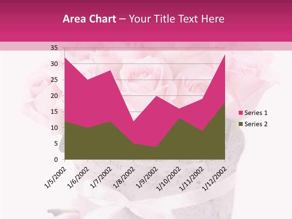 Bouquet Petal Flower PowerPoint Template