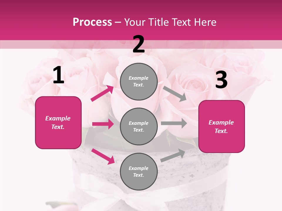 Bouquet Petal Flower PowerPoint Template