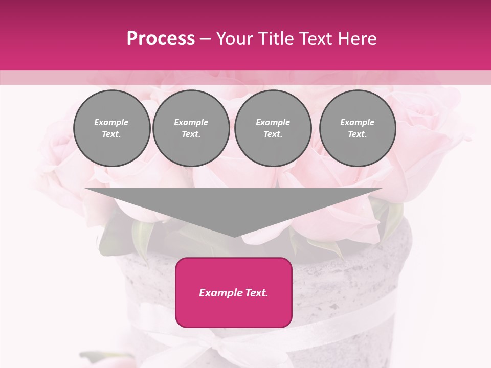 Bouquet Petal Flower PowerPoint Template