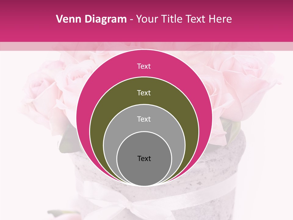 Bouquet Petal Flower PowerPoint Template