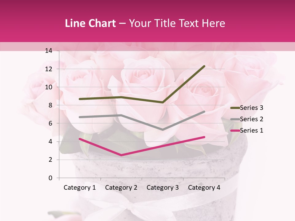 Bouquet Petal Flower PowerPoint Template