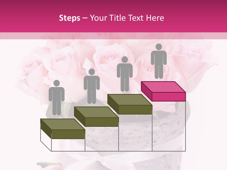 Bouquet Petal Flower PowerPoint Template