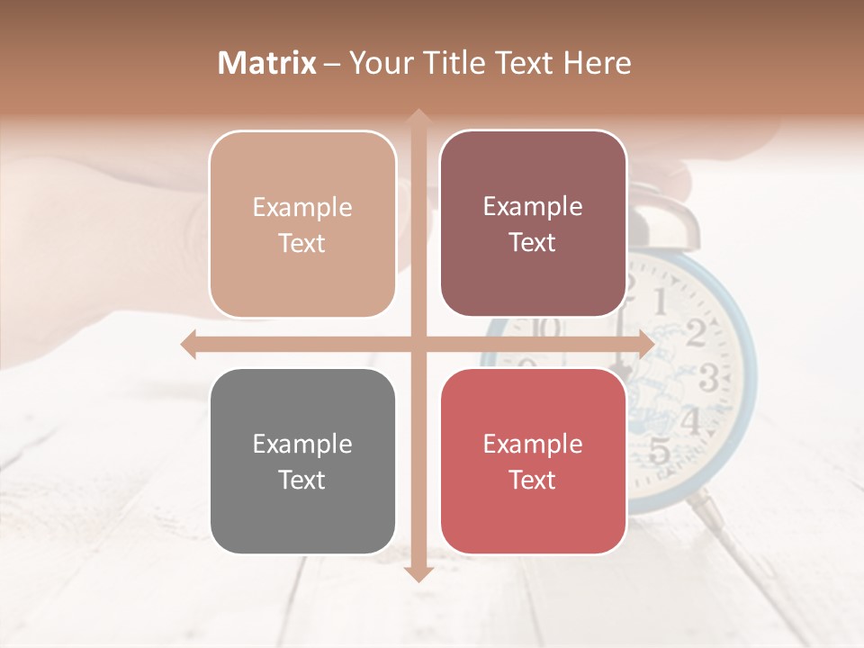 Garden Compo Ition Mother PowerPoint Template