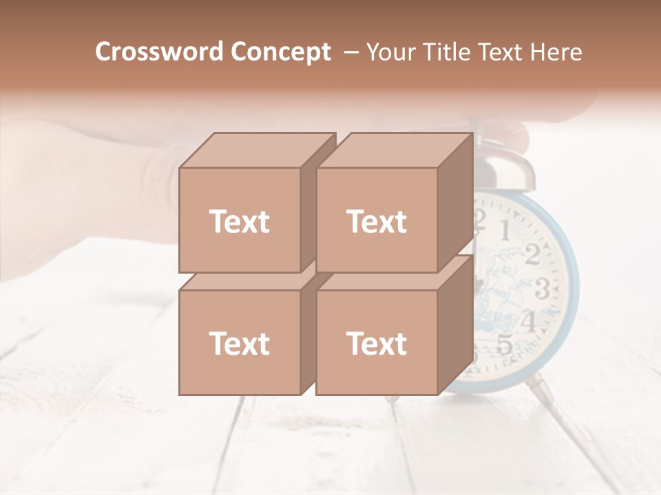 Garden Compo Ition Mother PowerPoint Template