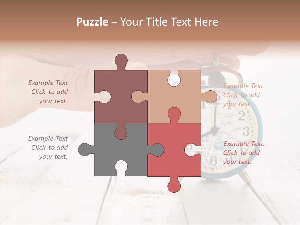 Garden Compo Ition Mother PowerPoint Template