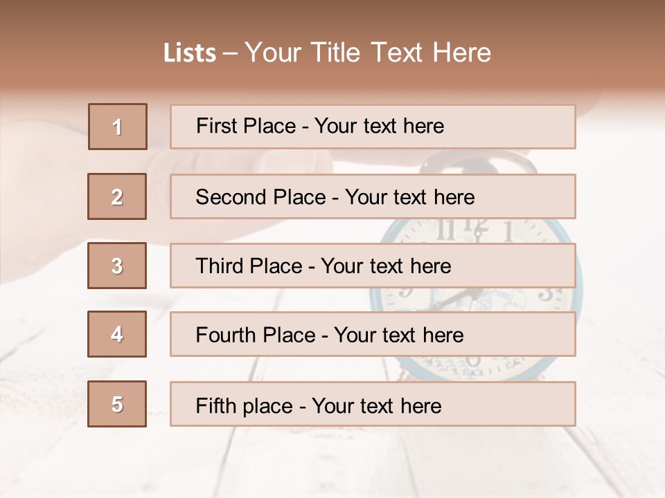 Garden Compo Ition Mother PowerPoint Template