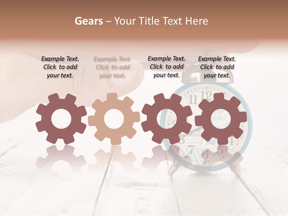 Garden Compo Ition Mother PowerPoint Template