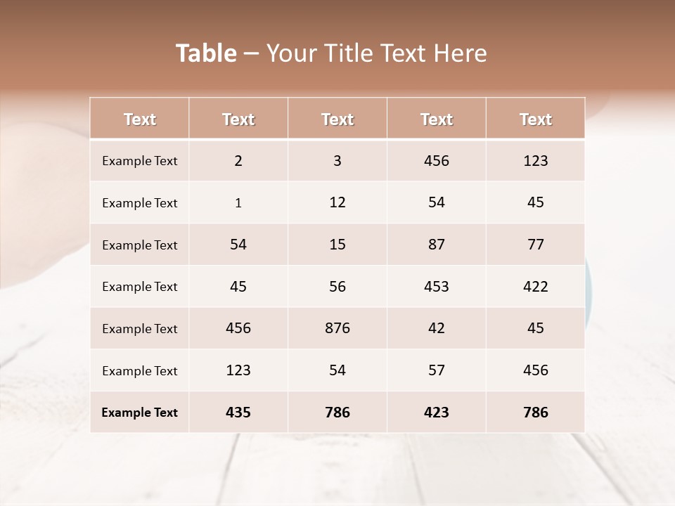 Garden Compo Ition Mother PowerPoint Template