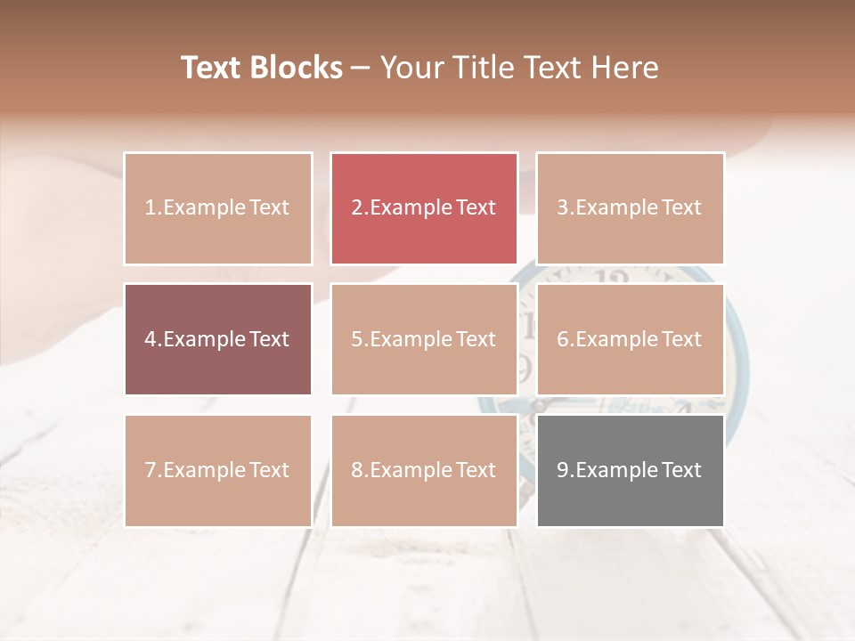 Garden Compo Ition Mother PowerPoint Template