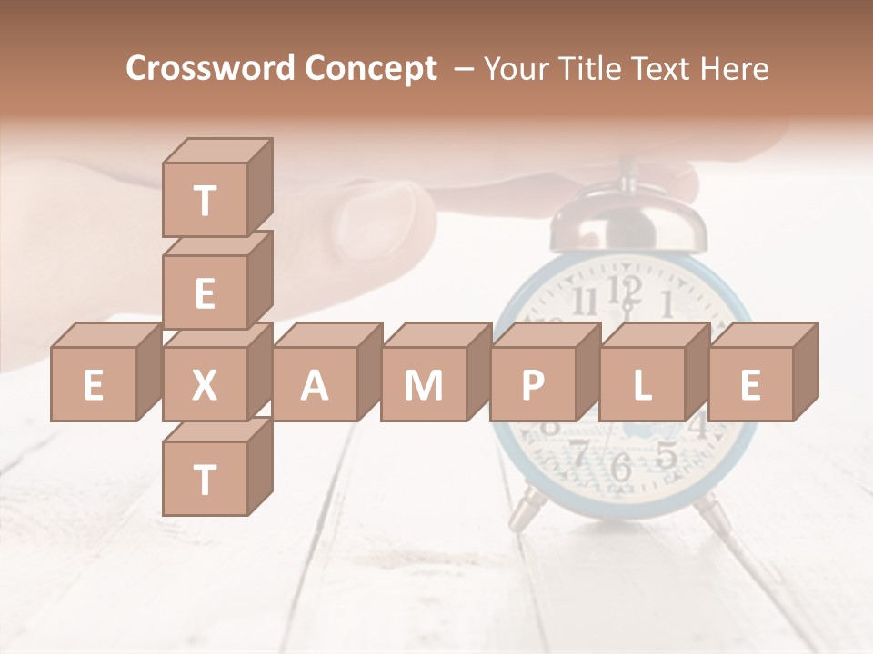 Garden Compo Ition Mother PowerPoint Template