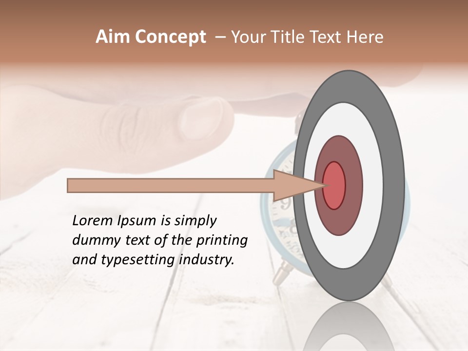 Garden Compo Ition Mother PowerPoint Template