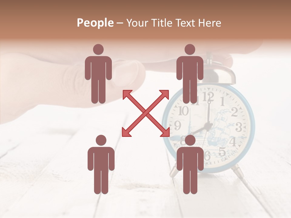 Garden Compo Ition Mother PowerPoint Template