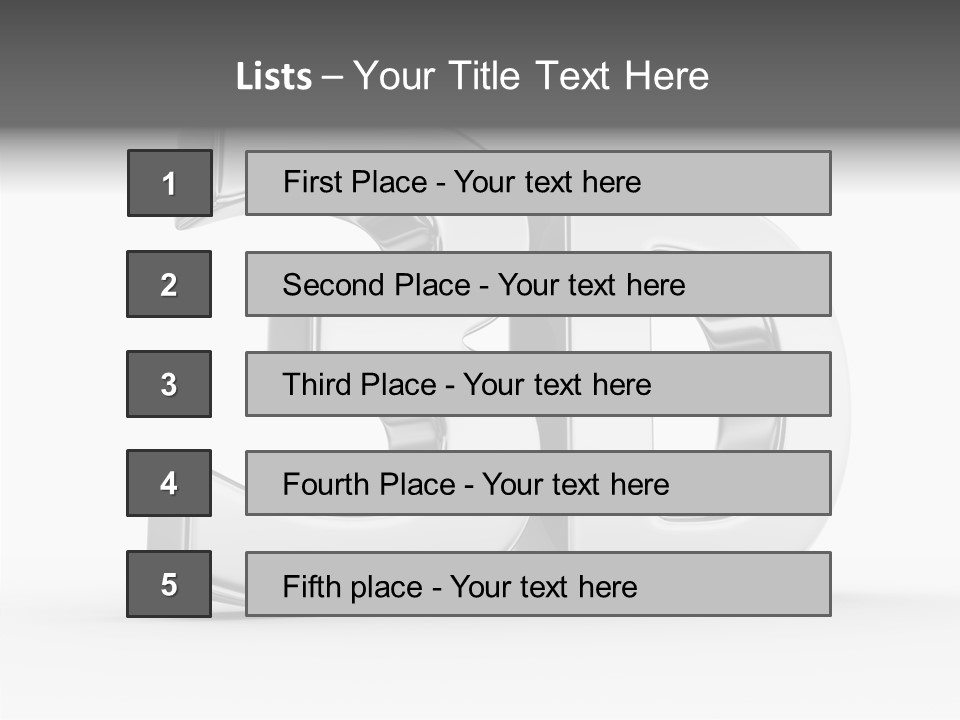 Web Metallic Big PowerPoint Template