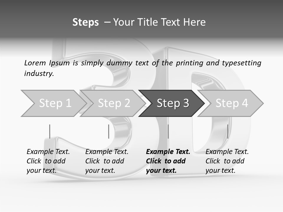 Web Metallic Big PowerPoint Template