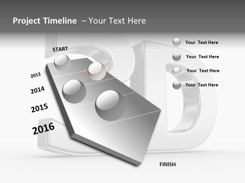 Web Metallic Big PowerPoint Template