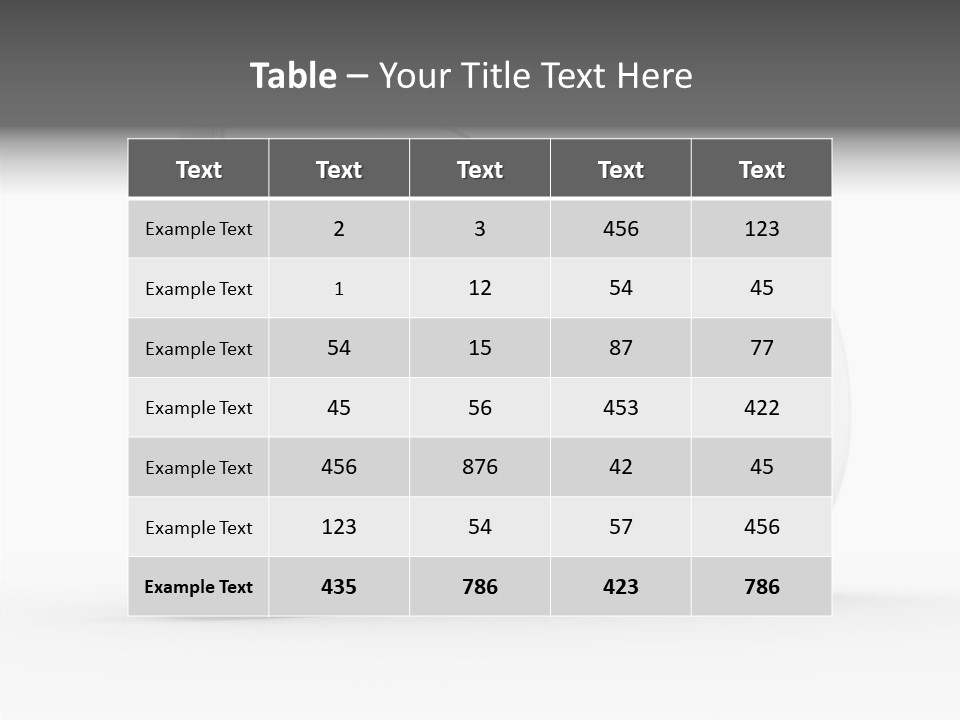 Web Metallic Big PowerPoint Template