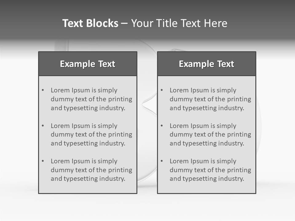 Web Metallic Big PowerPoint Template