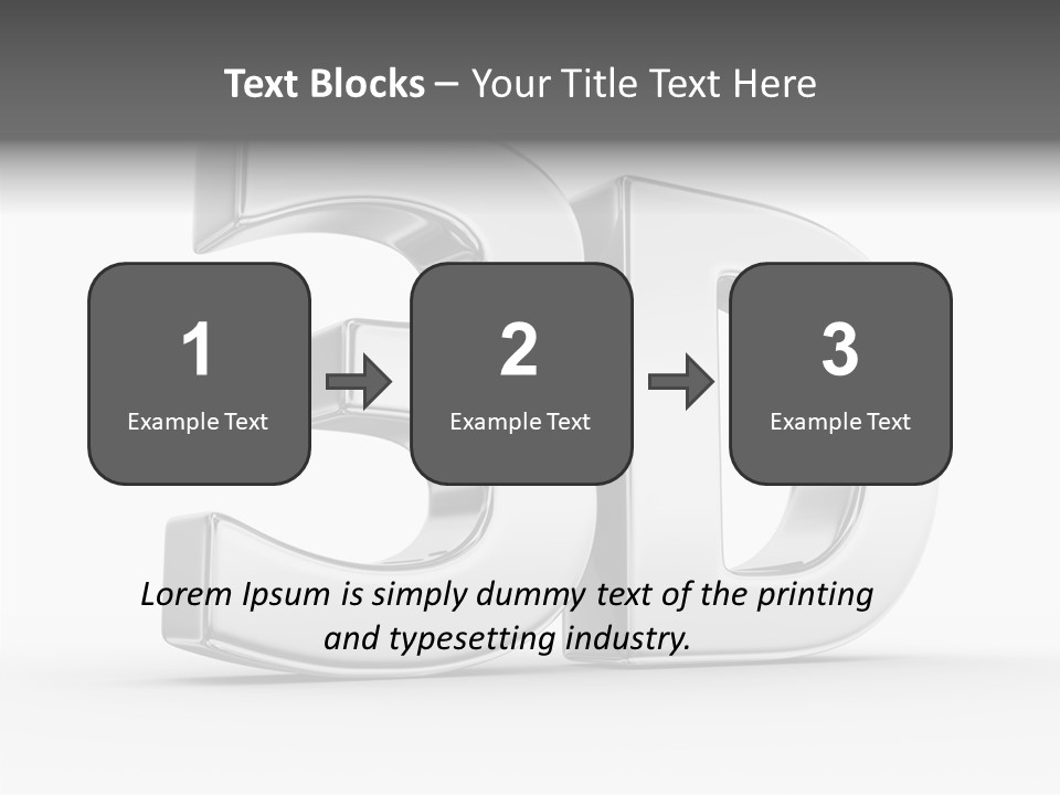 Web Metallic Big PowerPoint Template