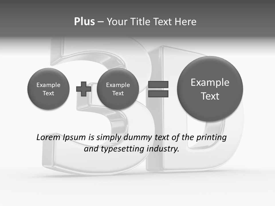 Web Metallic Big PowerPoint Template