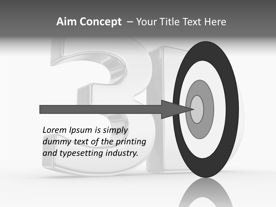 Web Metallic Big PowerPoint Template