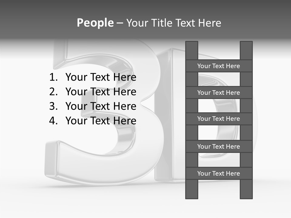 Web Metallic Big PowerPoint Template