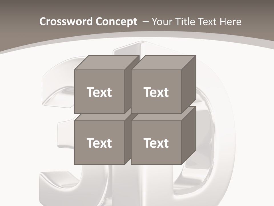Font Word Theater PowerPoint Template