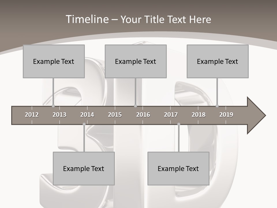 Font Word Theater PowerPoint Template