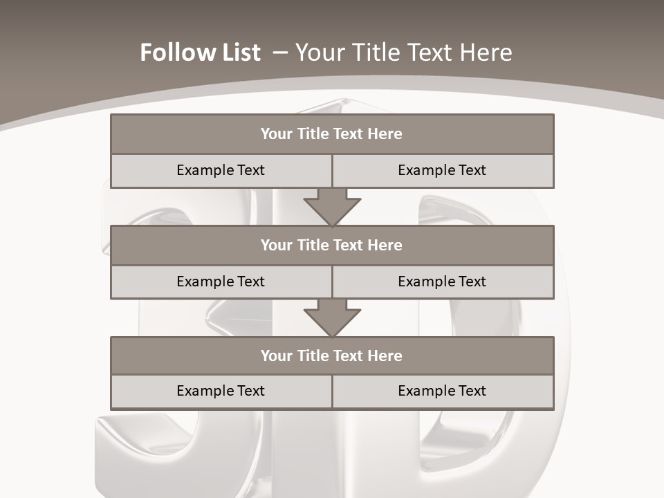 Font Word Theater PowerPoint Template