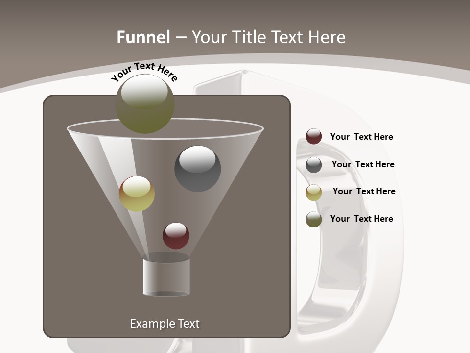 Font Word Theater PowerPoint Template