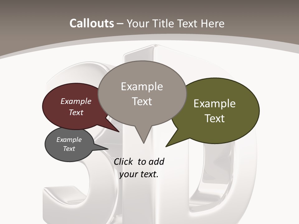 Font Word Theater PowerPoint Template