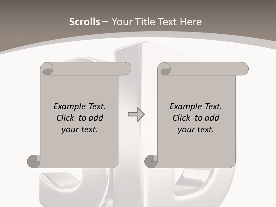 Font Word Theater PowerPoint Template